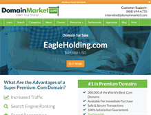 Tablet Screenshot of eagleholding.com